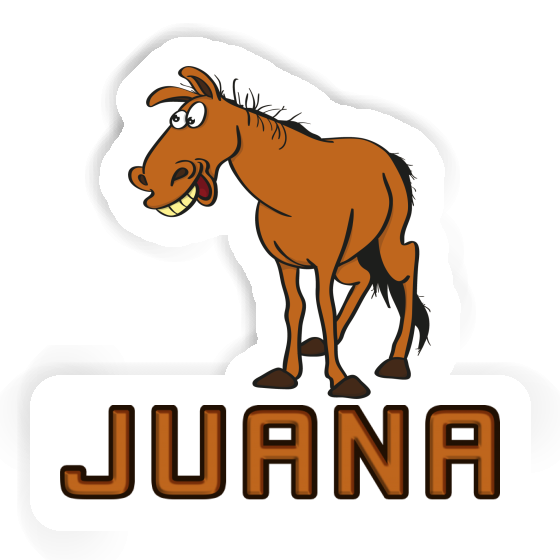 Sticker Juana Horse Notebook Sticker Juana Horse Gift package Image