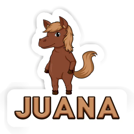 Juana Sticker Horse Notebook Juana Sticker Horse Notebook Image