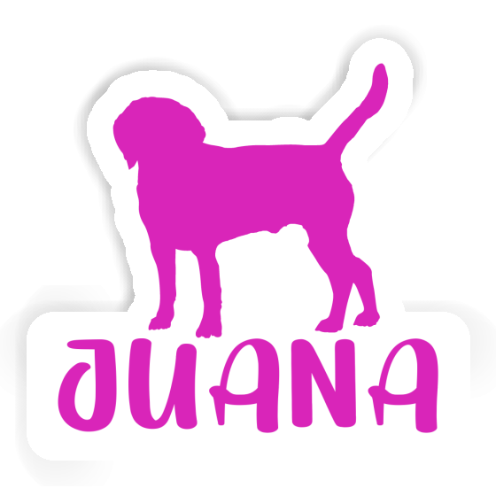Autocollant Chien Juana Laptop Autocollant Chien Juana Laptop Image