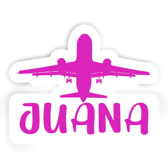 Sticker Juana Jumbo-Jet Notebook Sticker Juana Jumbo-Jet Gift package Image