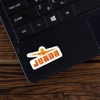 Juana Sticker Airplane Gift package Image