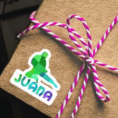 Autocollant Karatéka Juana Image