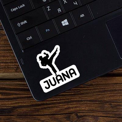 Sticker Juana Karateka Notebook Sticker Juana Karateka Notebook Image