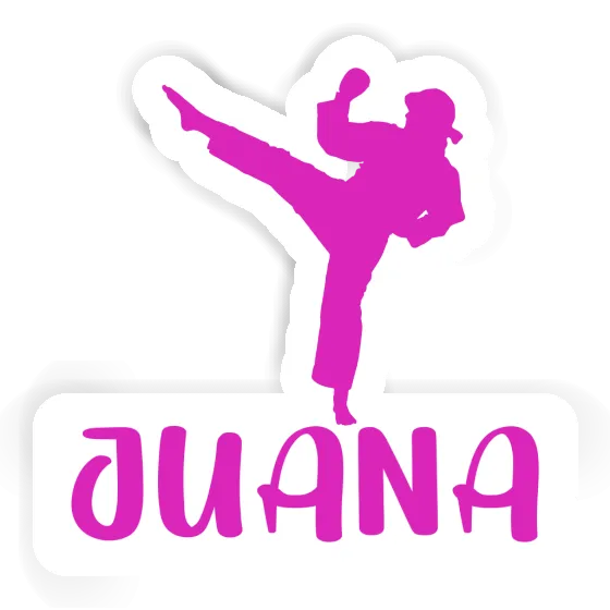 Sticker Karateka Juana Notebook Sticker Karateka Juana Notebook Image