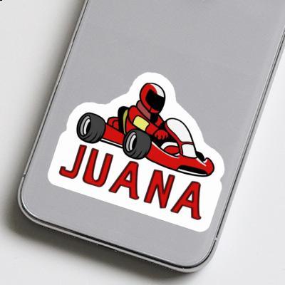 Sticker Juana Kart Laptop Image