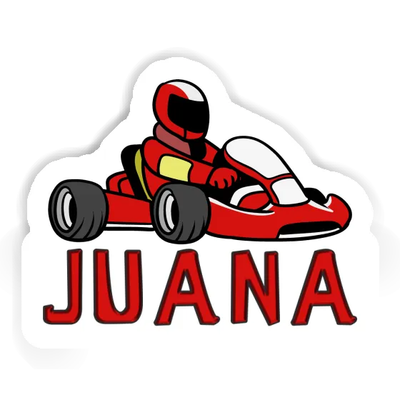 Sticker Juana Kart Notebook Image