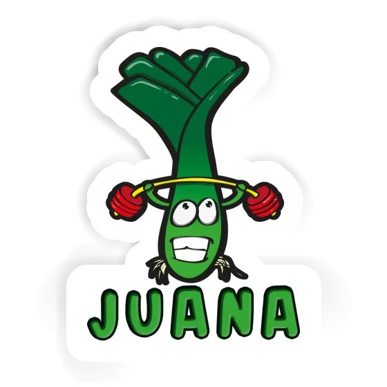 Weight Lifter Sticker Juana Laptop Image