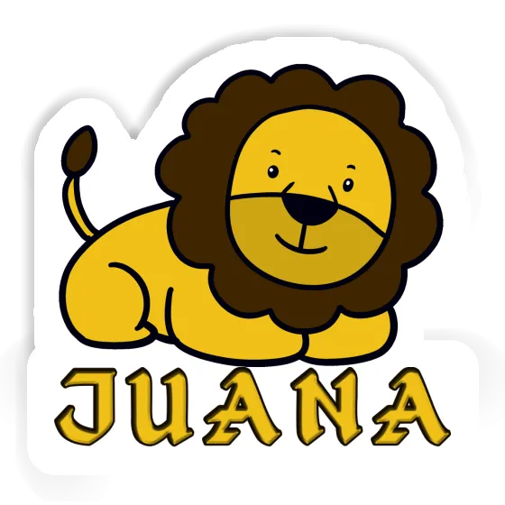 Juana Aufkleber Löwe Notebook Juana Aufkleber Löwe Gift package Image