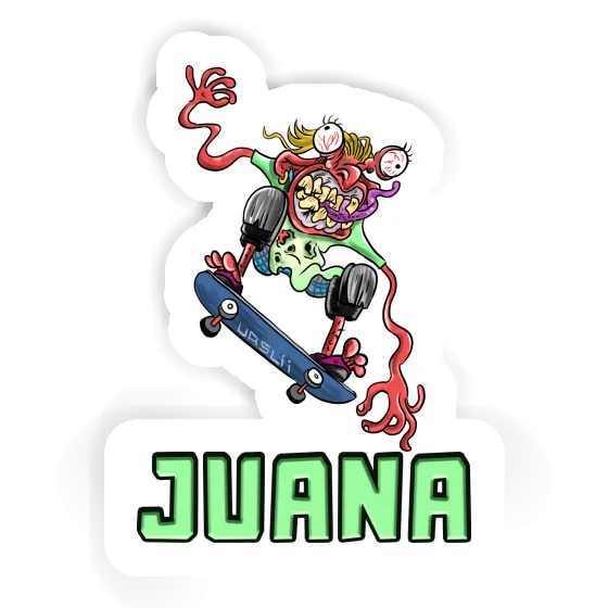 Sticker Skater Juana Notebook Sticker Skater Juana Gift package Image