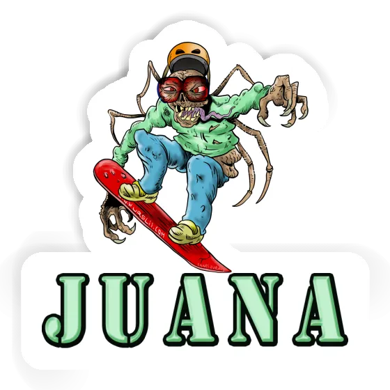 Juana Autocollant Boarder Gift package Image