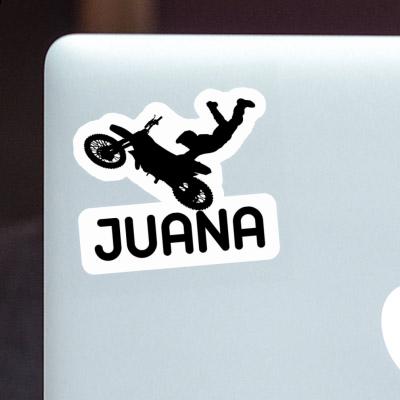 Sticker Motocross Rider Juana Image