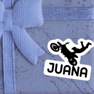 Motocross-Fahrer Sticker Juana Gift package Image