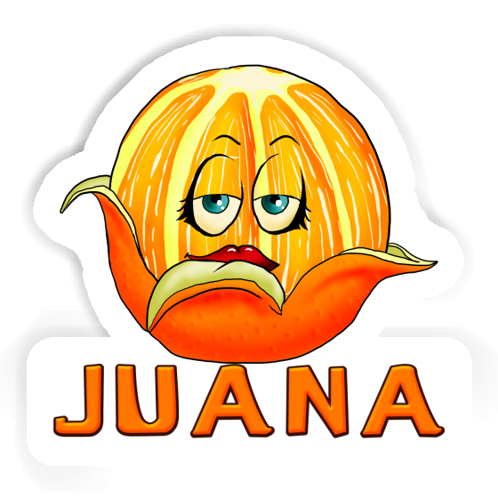 Orange Sticker Juana Gift package Image