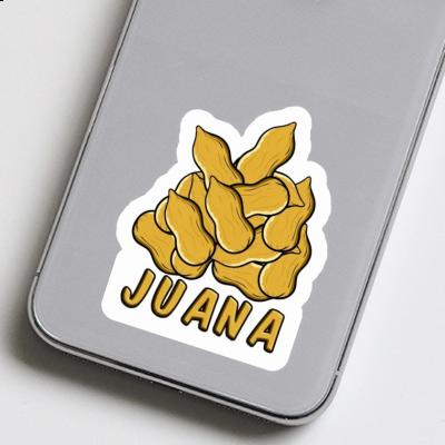 Aufkleber Juana Erdnuss Notebook Image