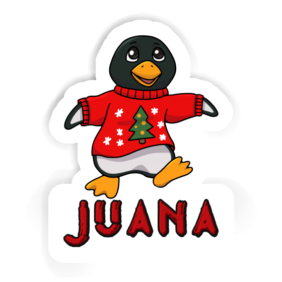 Aufkleber Juana Weihnachtspinguin Notebook Aufkleber Juana Weihnachtspinguin Gift package Image