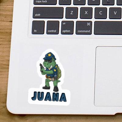 Sticker Juana Polizist Image