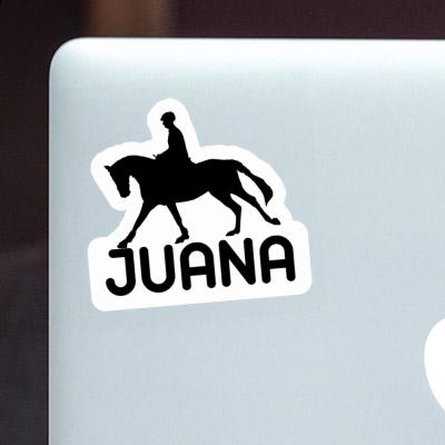 Juana Sticker Horse Rider Laptop Image