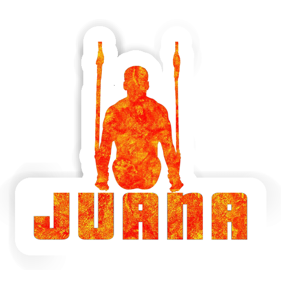 Sticker Ring gymnast Juana Notebook Sticker Ring gymnast Juana Notebook Image