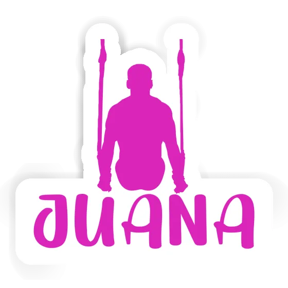 Juana Sticker Ring gymnast Notebook Juana Sticker Ring gymnast Gift package Image