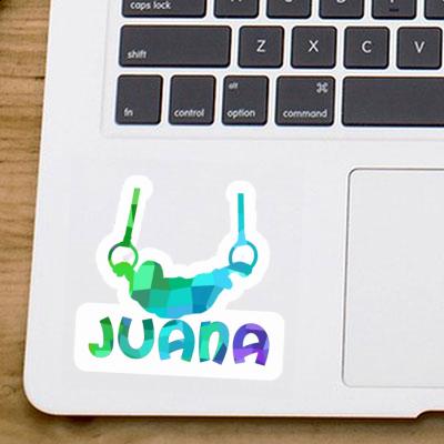 Aufkleber Ringturner Juana Notebook Image