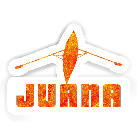 Sticker Juana Rowboat Notebook Image