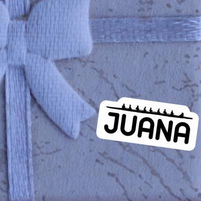 Juana Autocollant Bateau à rames Notebook Juana Autocollant Bateau à rames Gift package Image