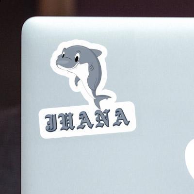 Sticker Shark Juana Laptop Image