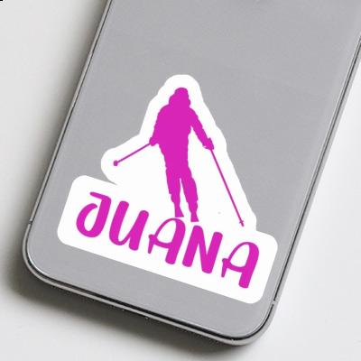 Sticker Skier Juana Image