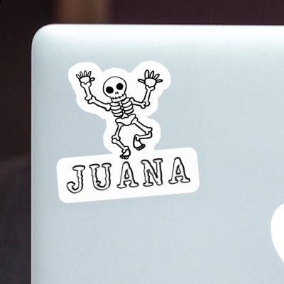 Squelette Autocollant Juana Gift package Image