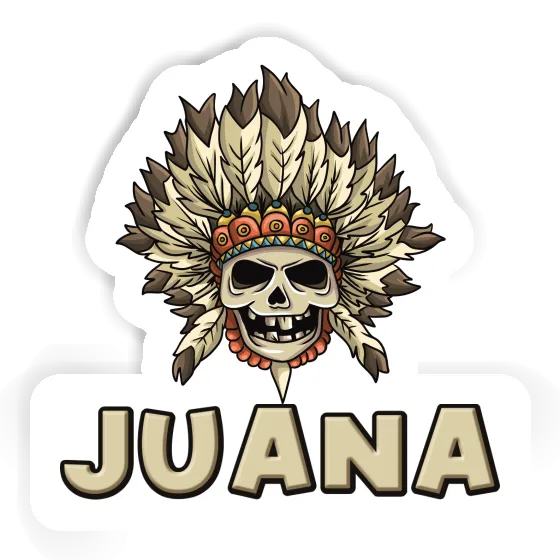 Sticker Juana Kids Skull Gift package Image