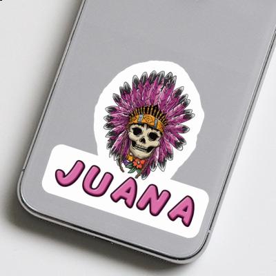 Womens Skull Sticker Juana Gift package Image