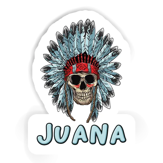 Juana Sticker Skull Notebook Juana Sticker Skull Gift package Image
