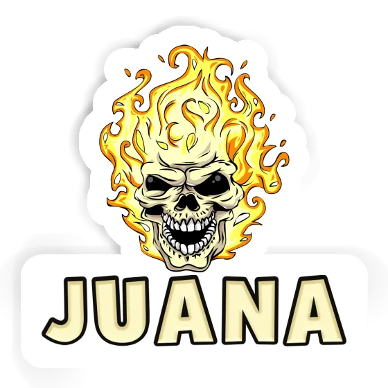 Sticker Skull Juana Laptop Sticker Skull Juana Laptop Image