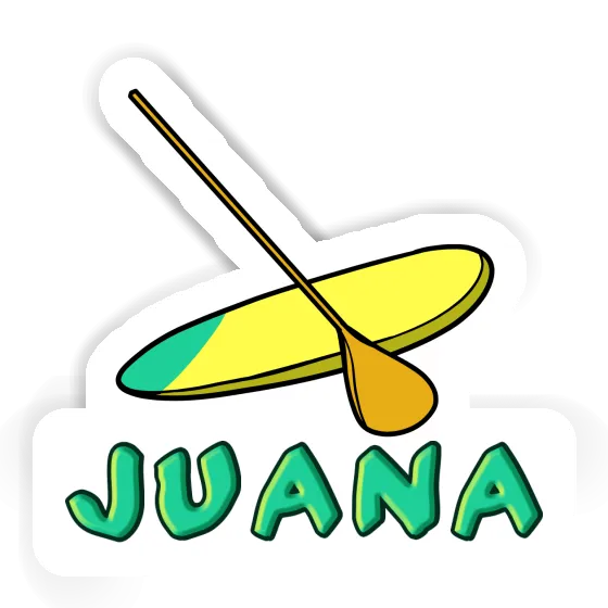 Stand Up Paddle Sticker Juana Notebook Image
