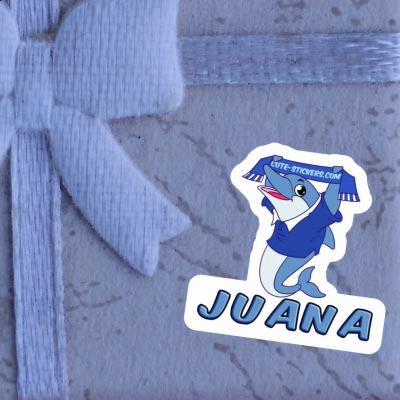 Juana Autocollant Dauphin Laptop Image