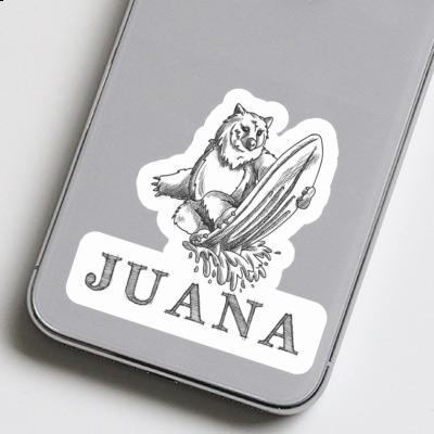 Surfer Sticker Juana Notebook Surfer Sticker Juana Notebook Image