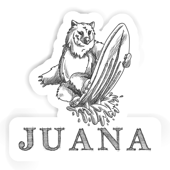 Surfer Sticker Juana Laptop Surfer Sticker Juana Laptop Image