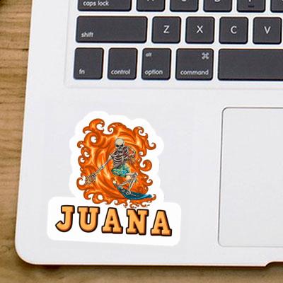 Sticker Juana Surfer Gift package Image