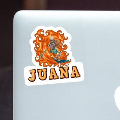 Sticker Surfer Juana Image