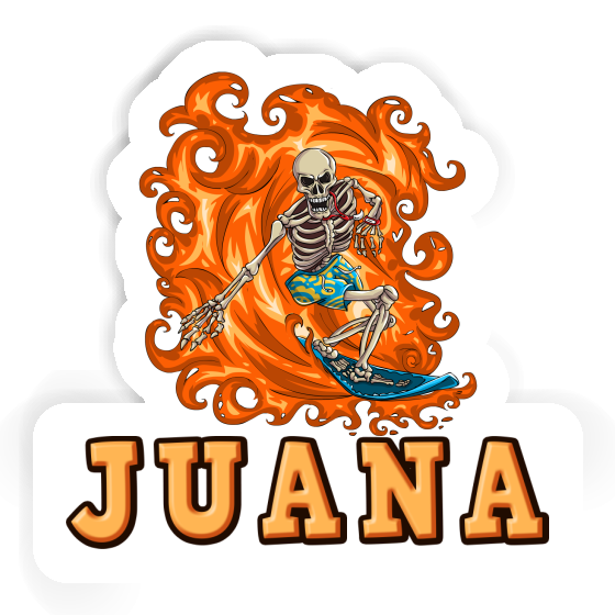 Sticker Juana Surfer Gift package Image