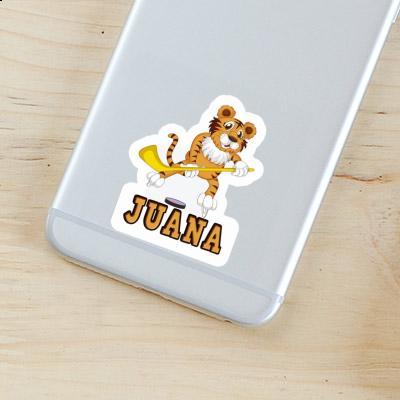 Aufkleber Eishockeyspieler Juana Notebook Image