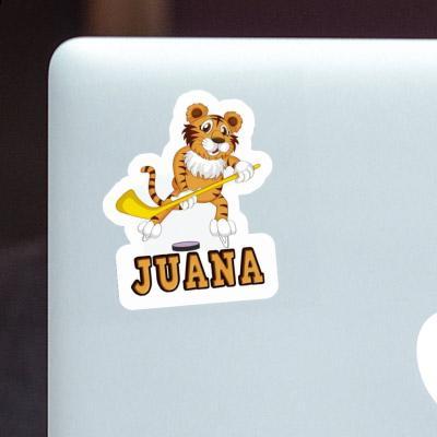 Sticker Juana Hockey Player Notebook Sticker Juana Hockey Player Notebook Image