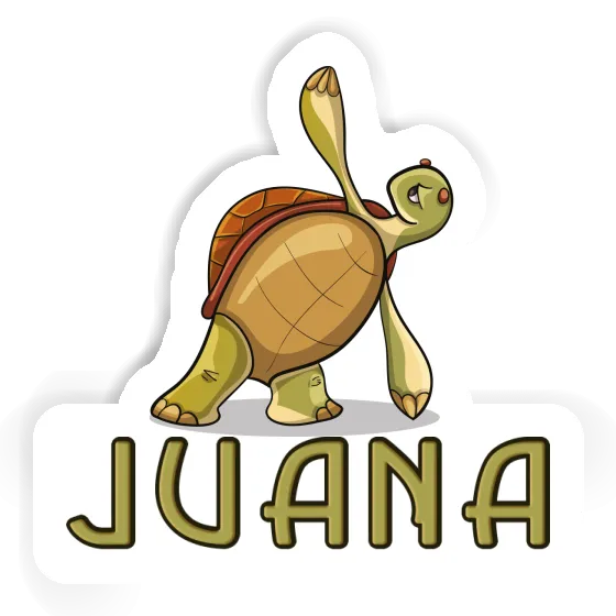Aufkleber Yoga-Schildkröte Juana Gift package Image