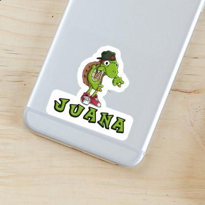 Autocollant Juana Tortue Laptop Image