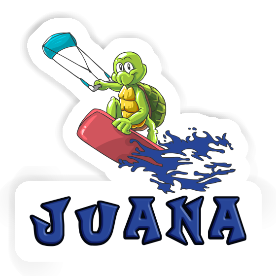 Kitesurfer Sticker Juana Notebook Kitesurfer Sticker Juana Notebook Image