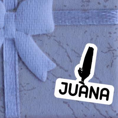 Sticker Windsurfer Juana Notebook Image