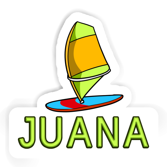 Juana Aufkleber Windsurfbrett Laptop Image