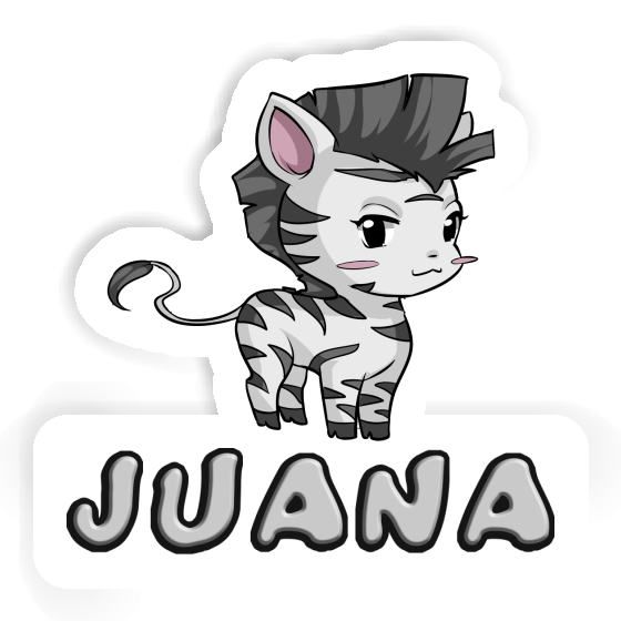 Aufkleber Zebra Juana Notebook Aufkleber Zebra Juana Gift package Image