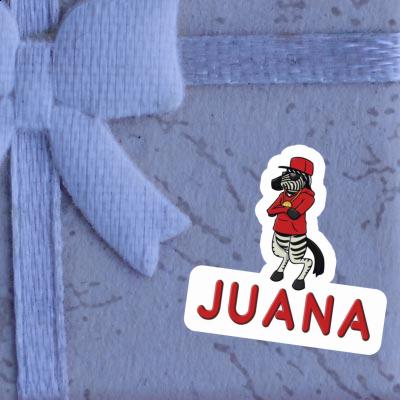 Autocollant Zèbre Juana Laptop Image