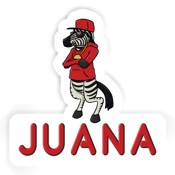 Autocollant Zèbre Juana Image